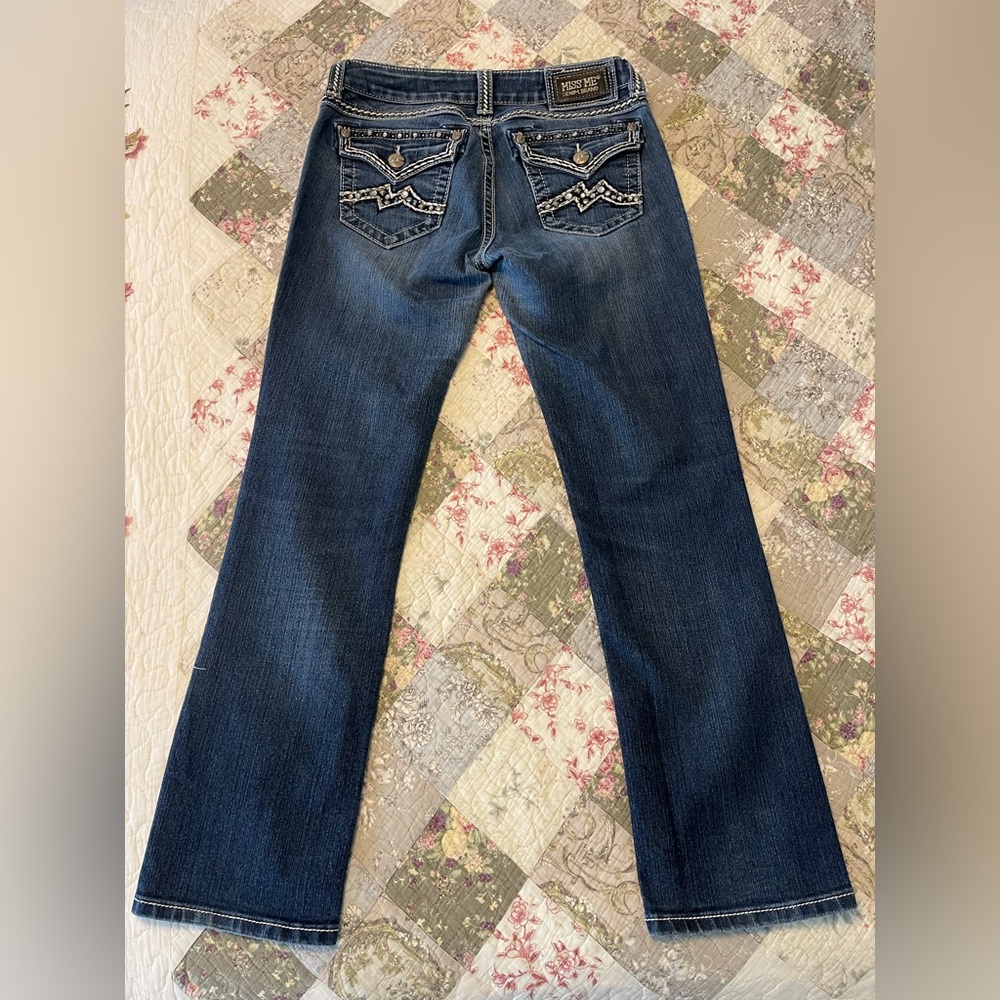 Miss Me Easy Capri Size 28